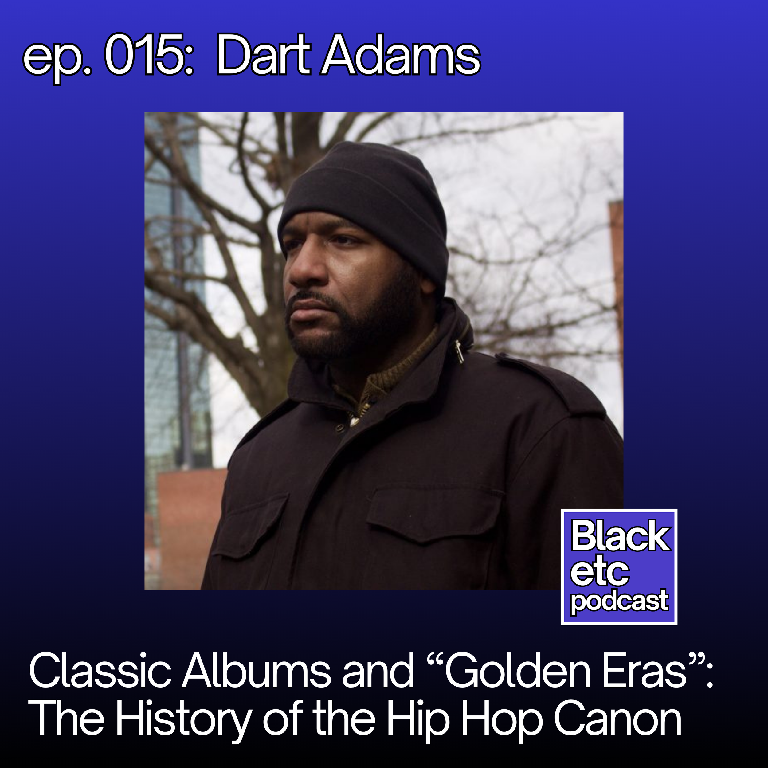 ep. 015 Dart Adams cover