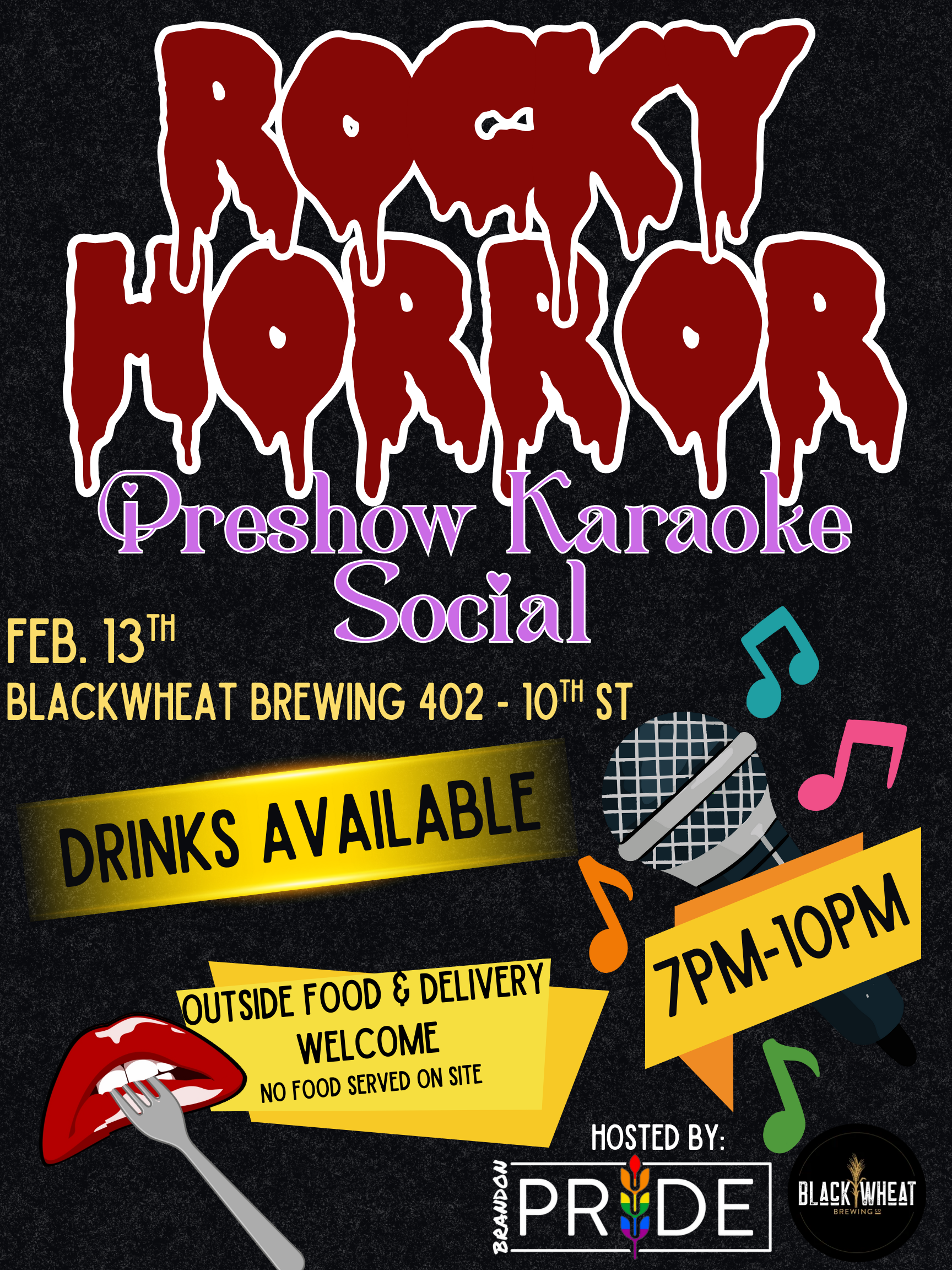 Pre-Show Rocky Horror Valentines