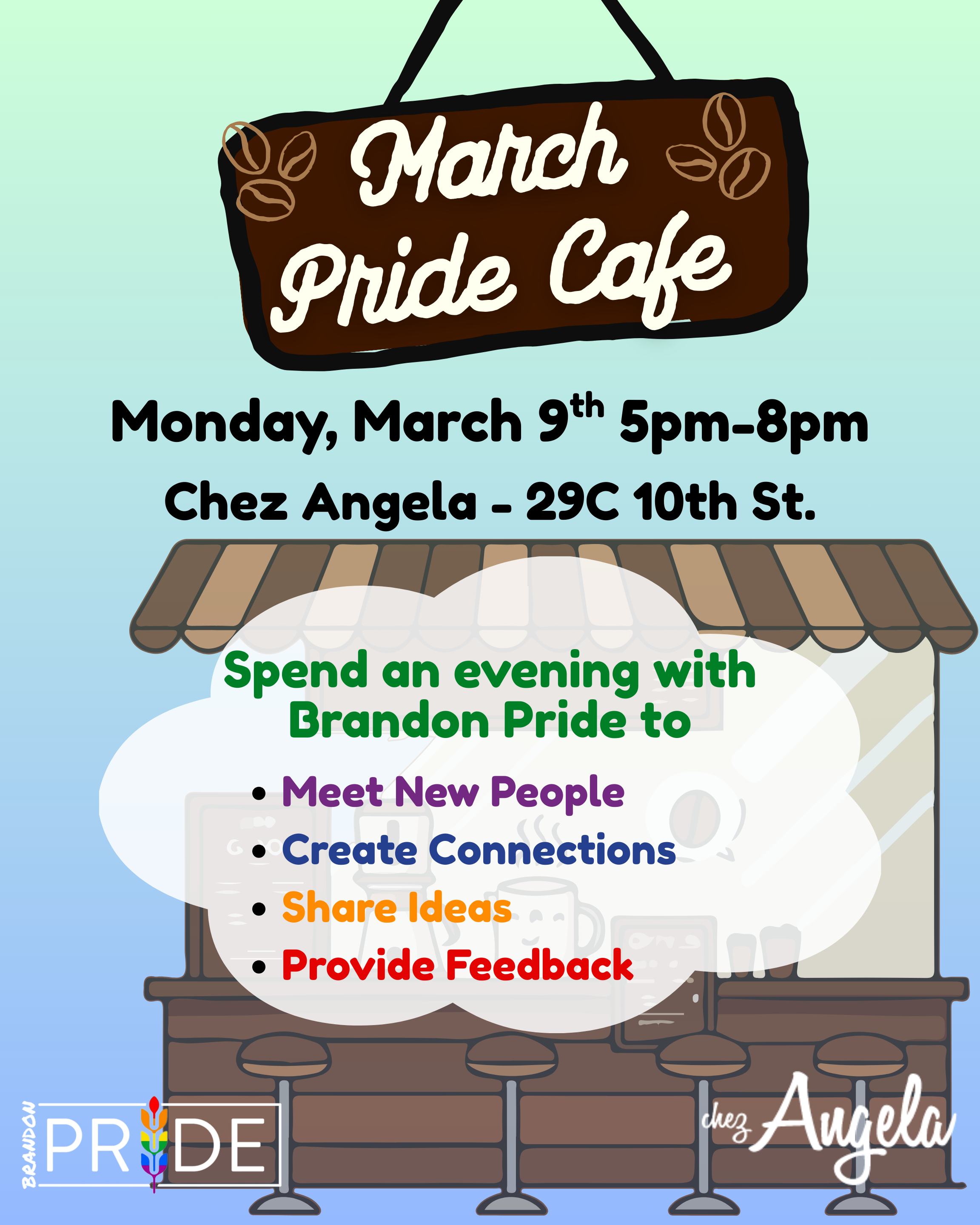 March Pride Cafe