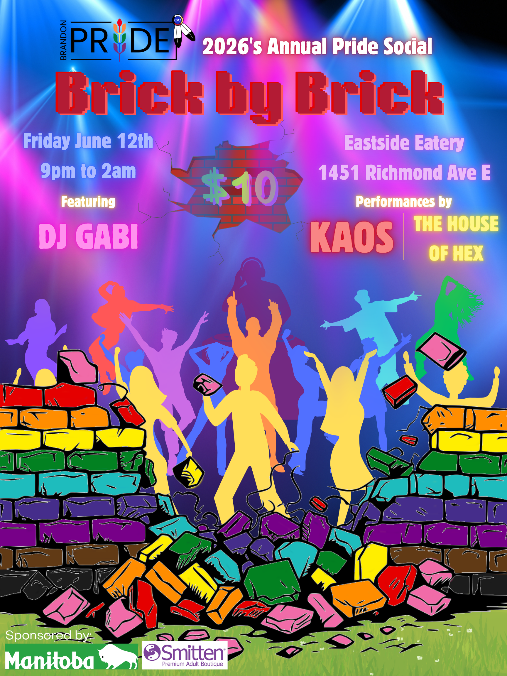 Brick by Brick Pride Social