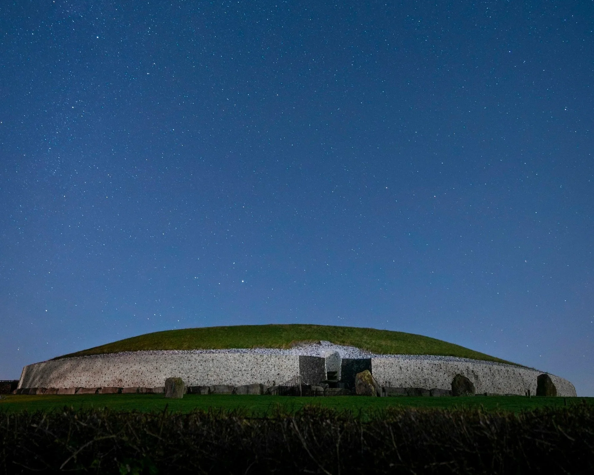 Newgrange, an Irish tomb about 4000 years old