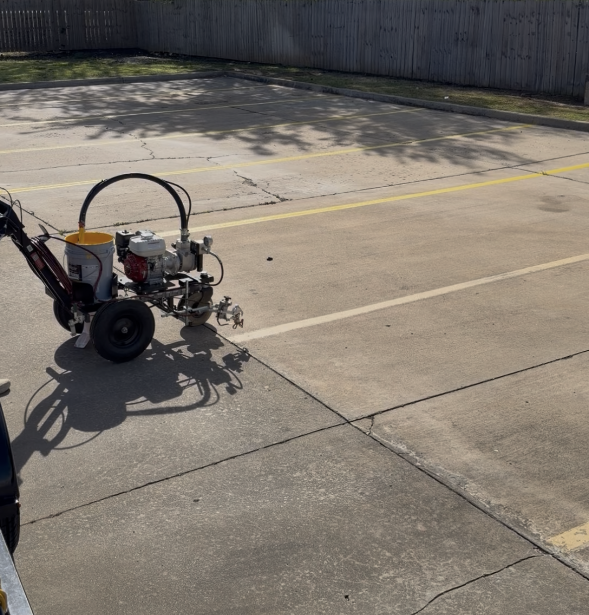 Hotel Parking Lot Striping