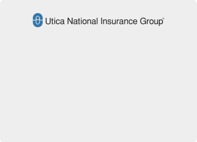 Utica National Insurance Group logo on a white background.