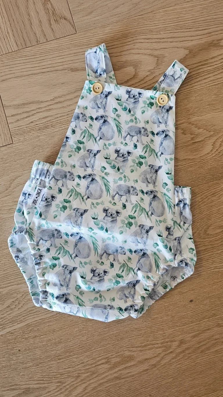Eucalyptus Koala Romper - Size 0