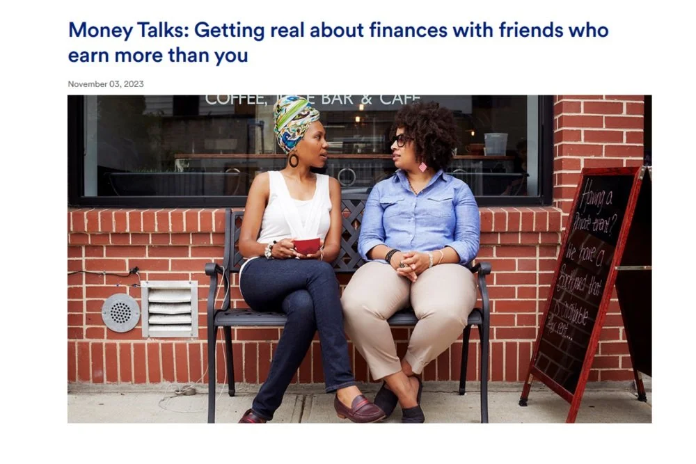 advice from financial therapist about talking money with friends