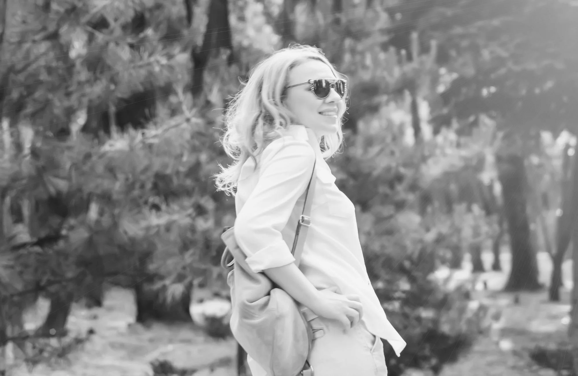 woman enjoying the park representing relief from anxiety with therapy intensives
