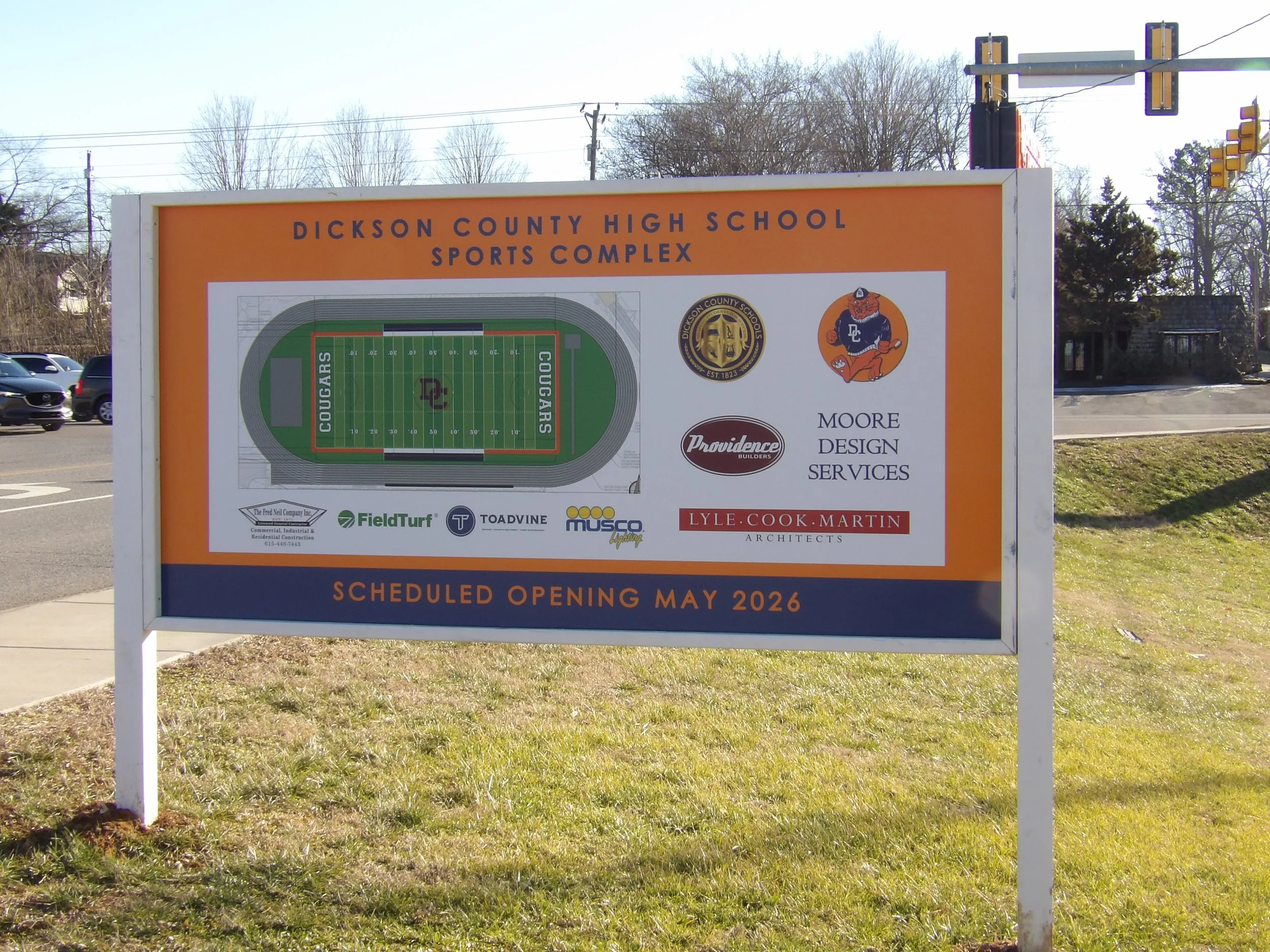 DCHS Sports Complex Update: Turf and Tennis Courts Pass Inspection, Final Track and Concrete Work Expected Before Graduation