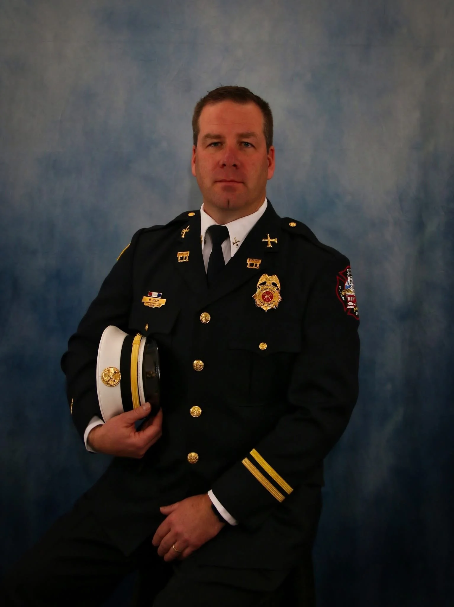 Brent Ham Named Assistant Chief of the Dickson Fire Department