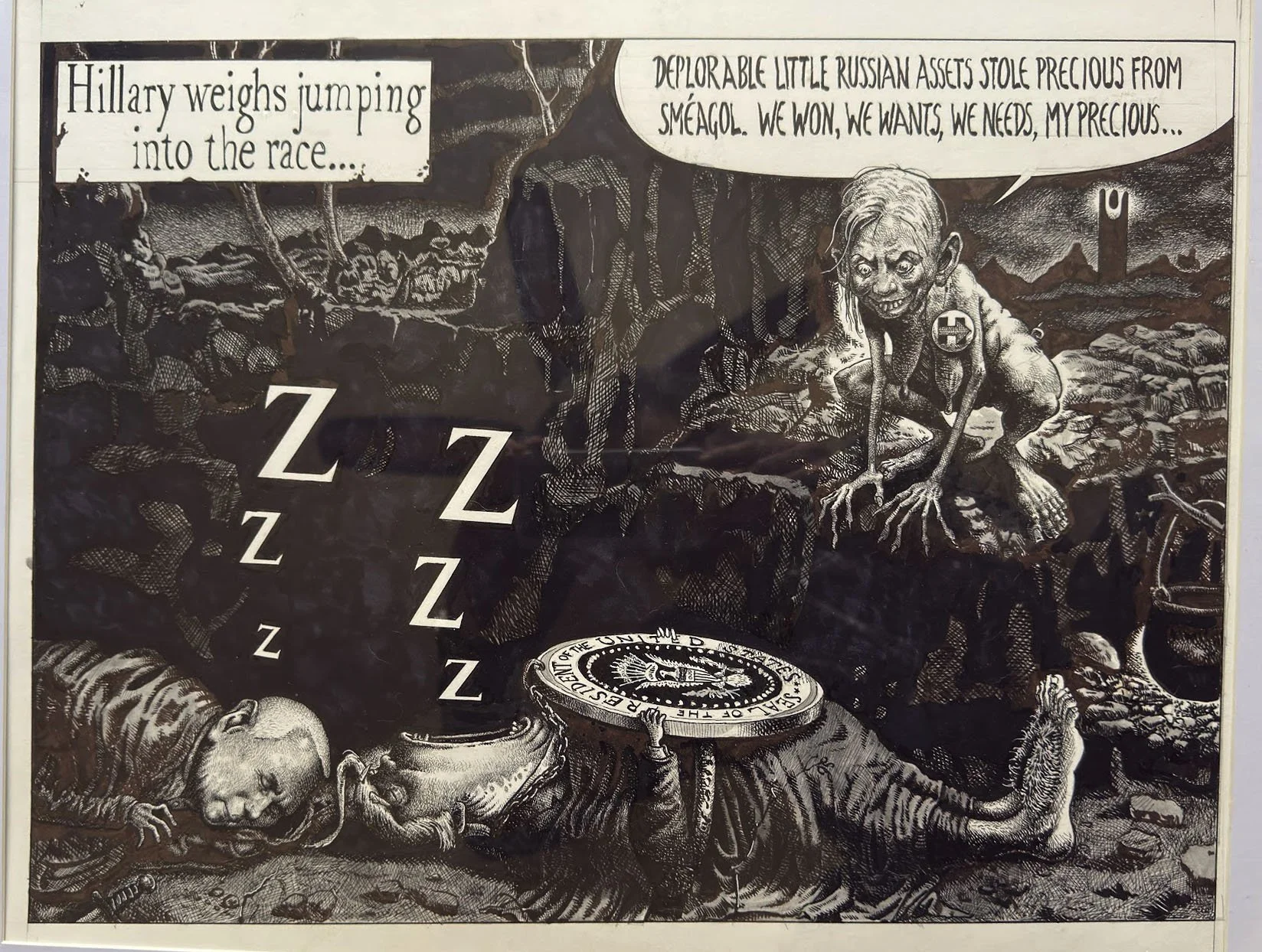 Lord of the Rings Trump Hillary.jpg
