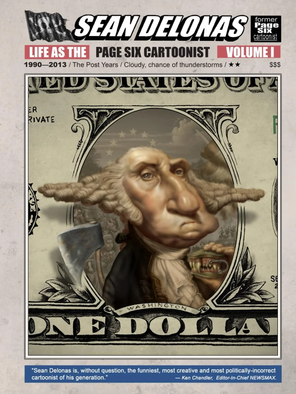 Sean Delonas: Life as the Page Six Cartoonist, Volumes 1-4