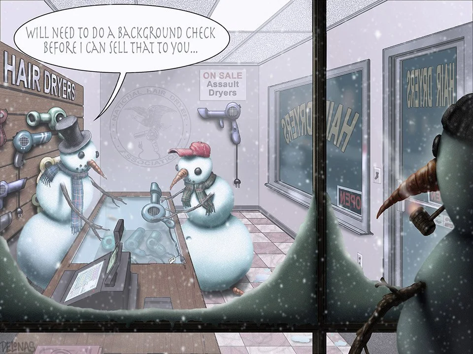 392 Snowman Hair dryer.jpg