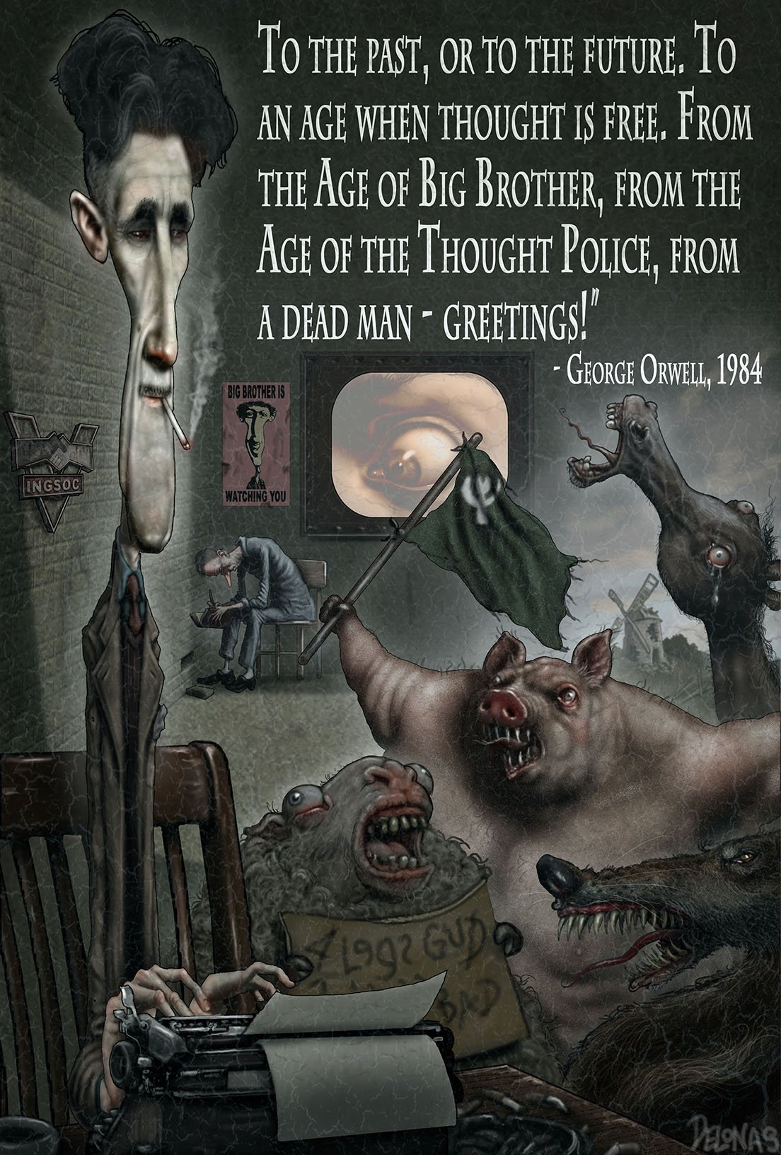 254 George Orwell 1984 cAnimal Farm.jpg