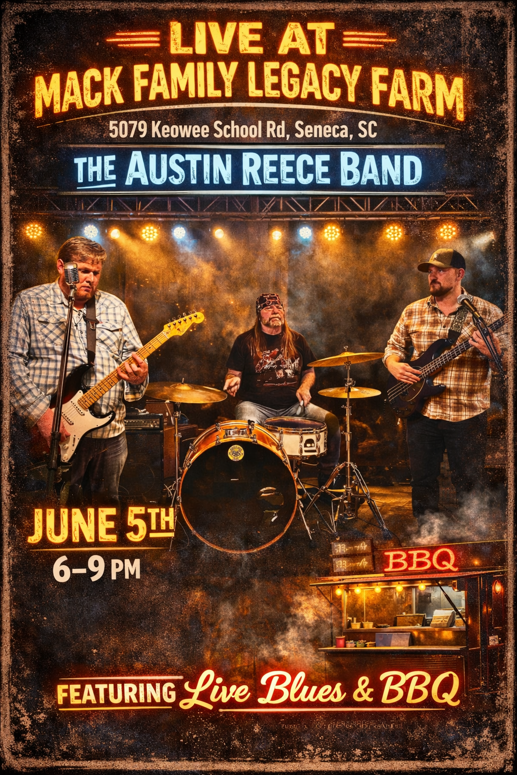 Music in the Farm with "The Austin Reece Band"