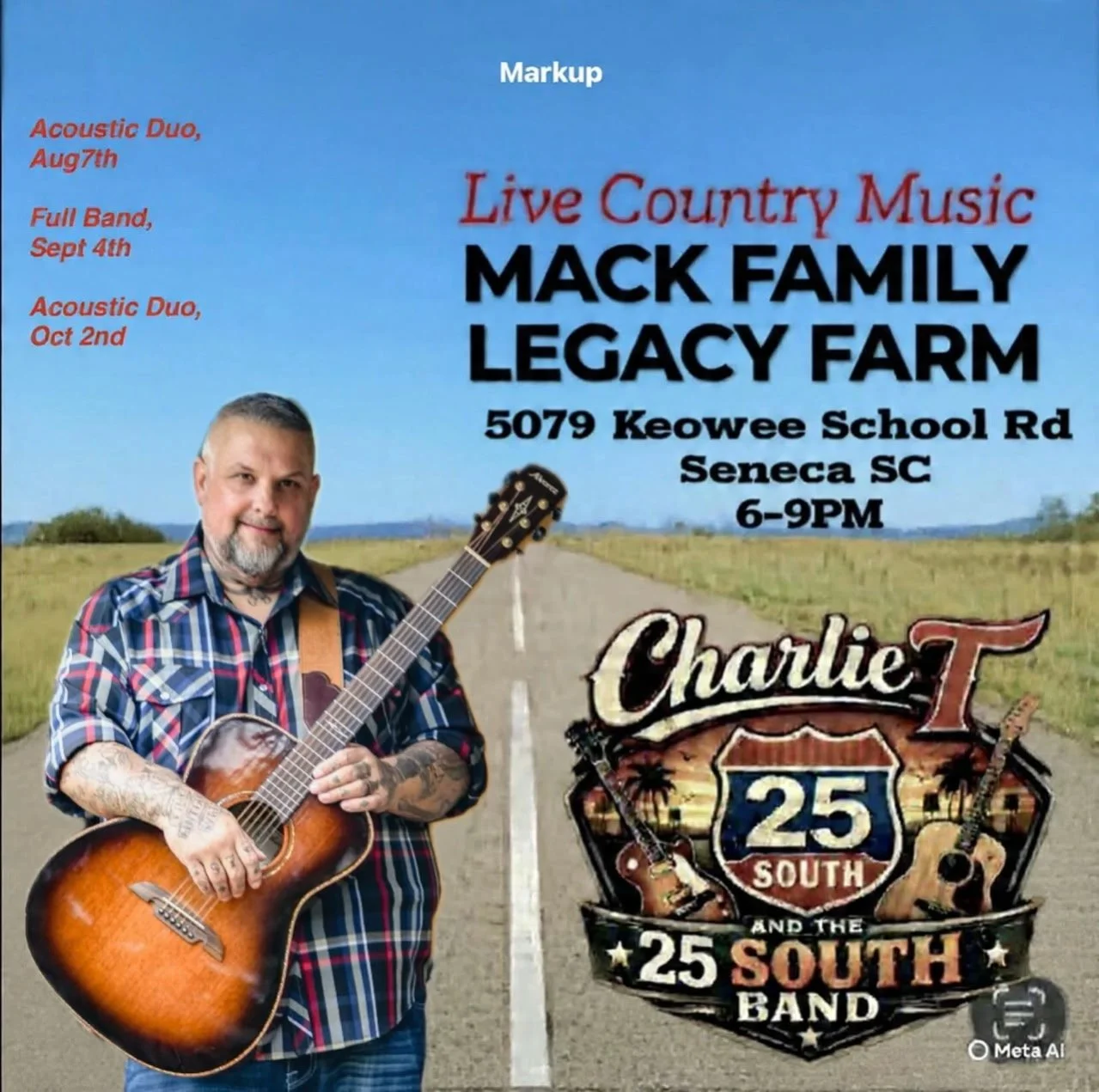 Music in the farm with Charlie T