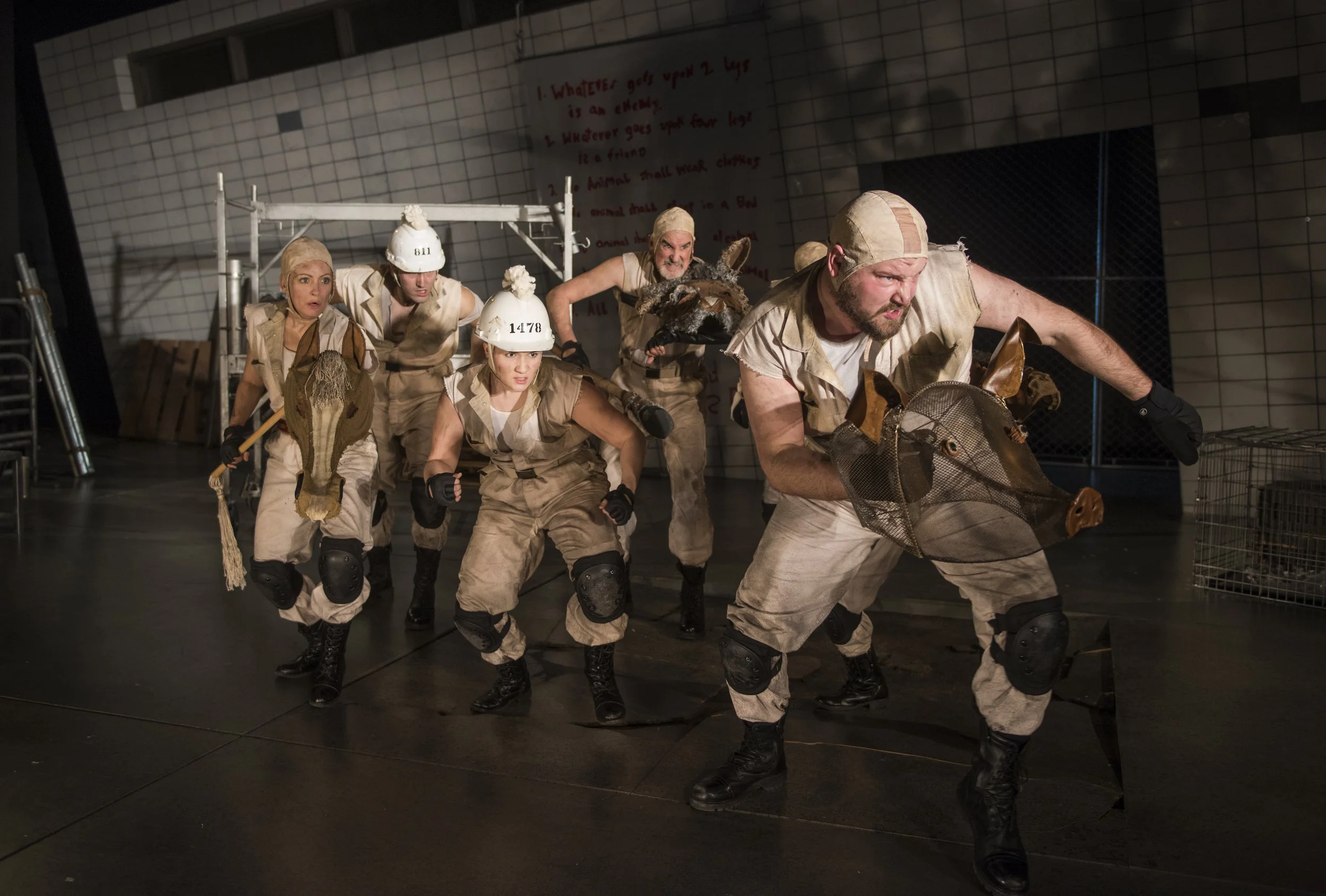 "Animal Farm" Adapted By Ian Woolridge after George Orwell | Milwaukee Repertory Theatre, 2018