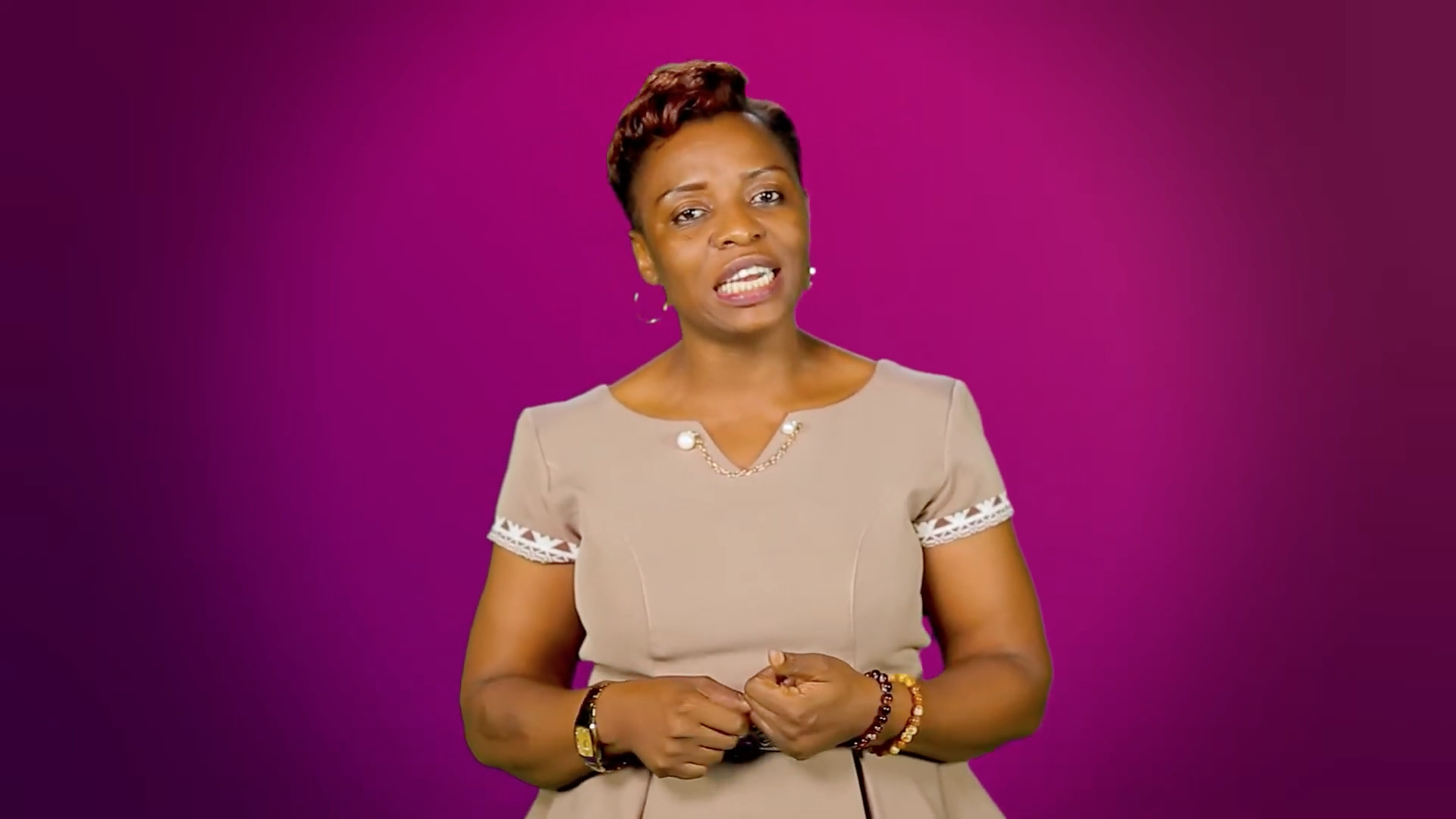 Green Screen example