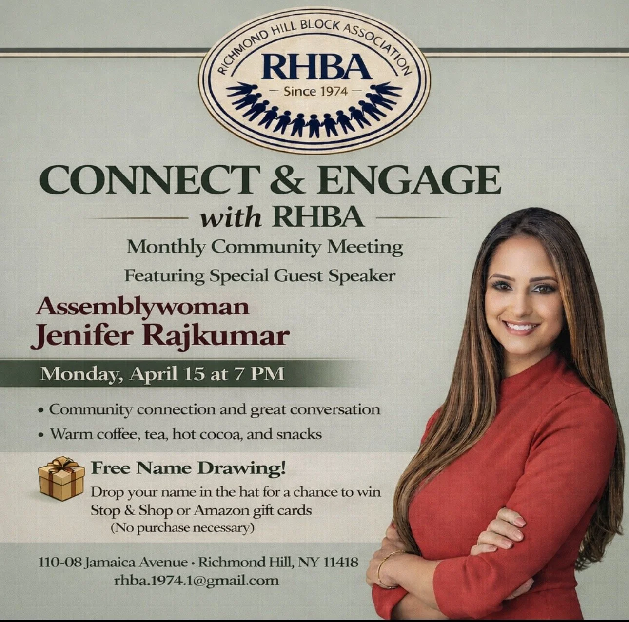 Monthly Community Meeting With RHBA || April 15 2026