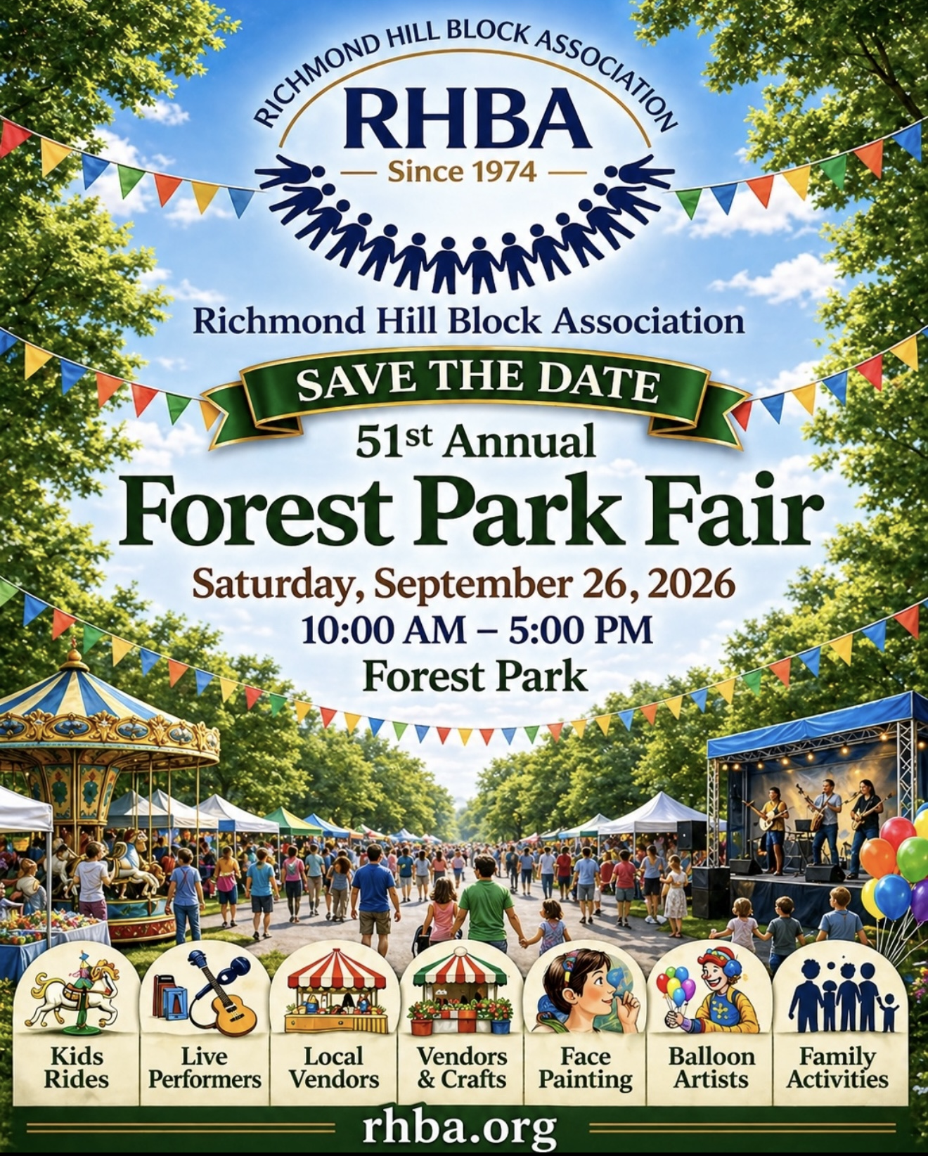 51st Annual Forest Park Fair || Sept 26 2026