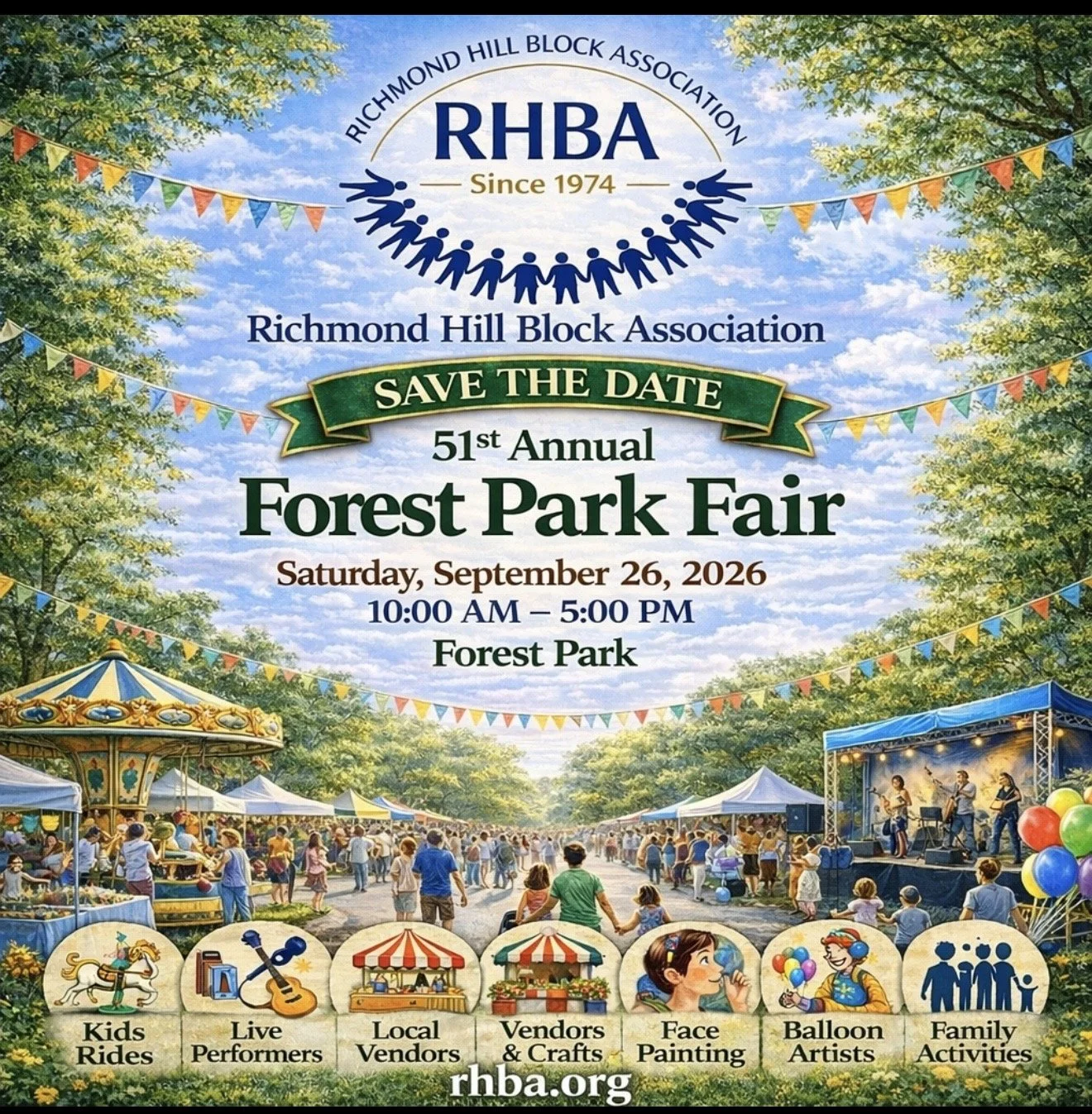 51st Annual Forest Park Fair || Sept 26 2026