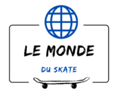 Logo with a blue globe icon above the words "Le Monde" and the phrase "On Board" underneath in blue, with a black background.