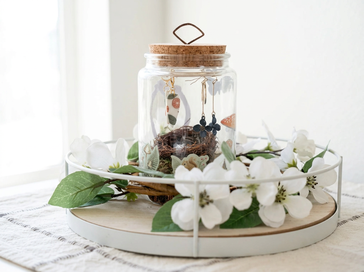 Boho Jewelry Jar