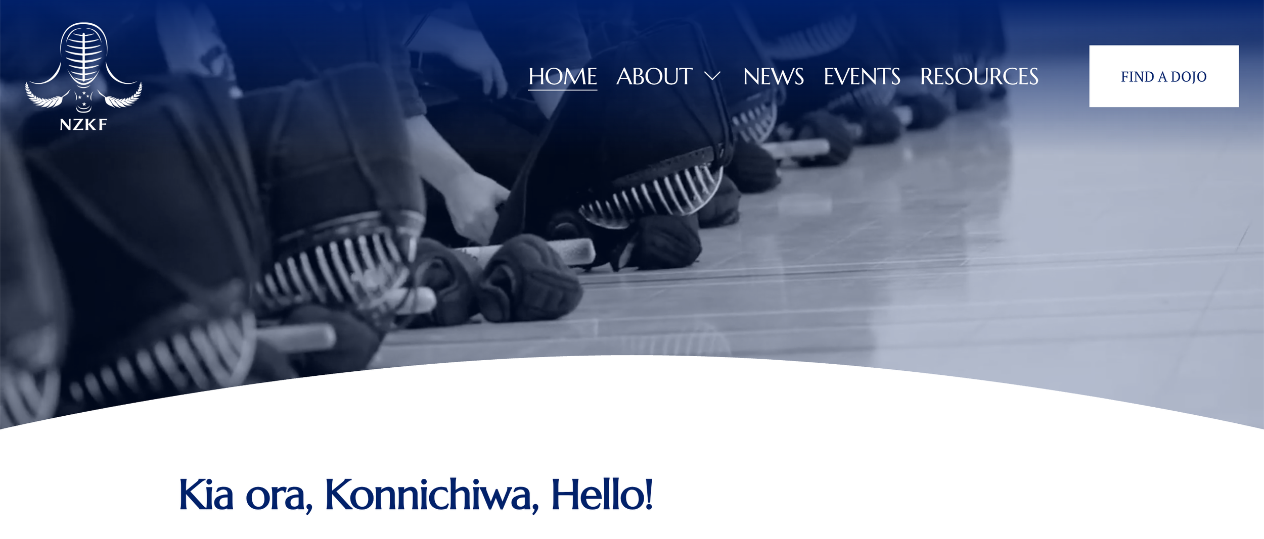 NZKF Website Relaunch