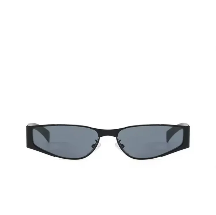 JACOBS 01-METAL RECTANGLE CAT EYE SUNGLASSES
