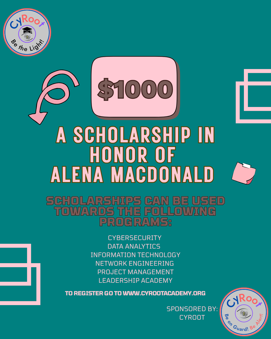 Alena Macdonald Scholarship