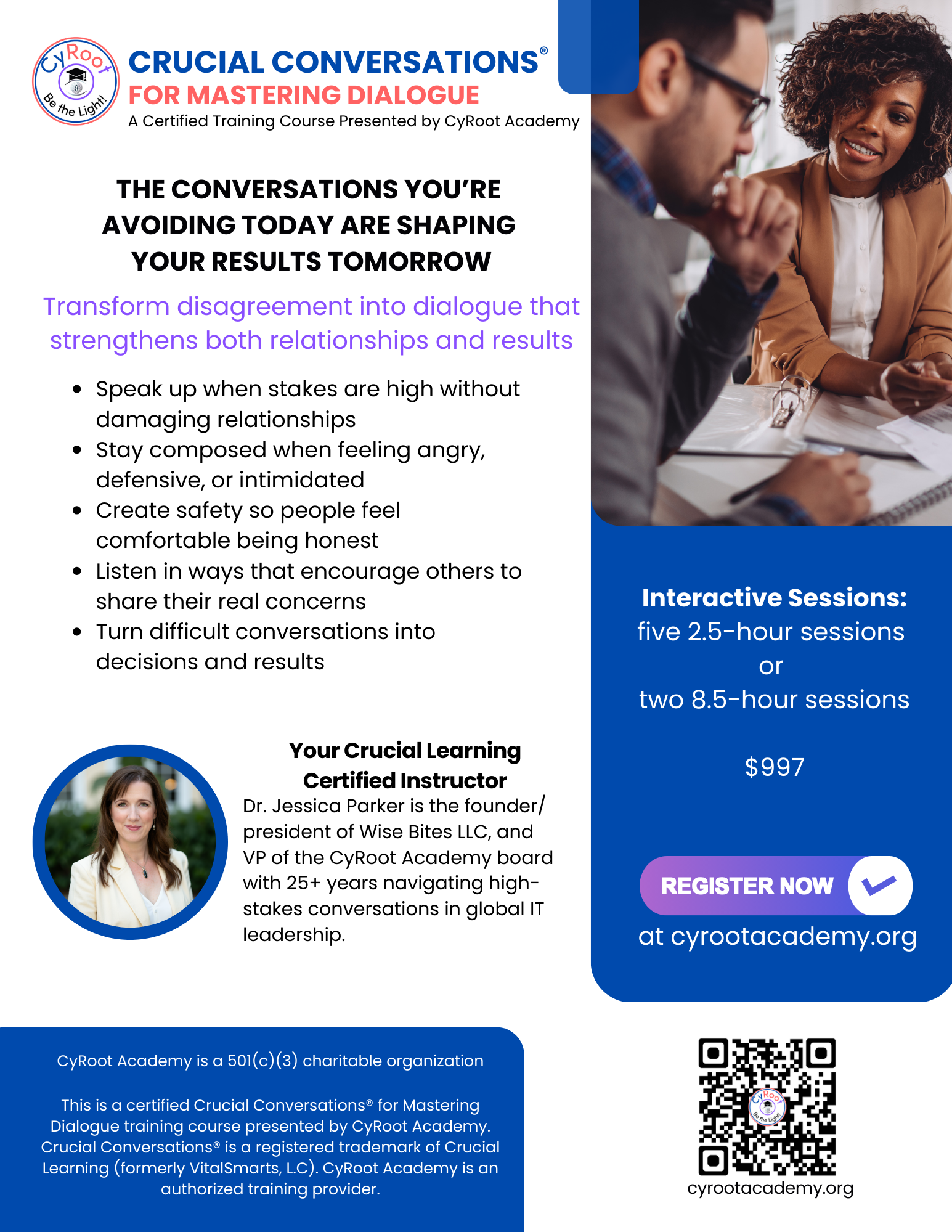 Crucial Conversations for Mastering Dialogue