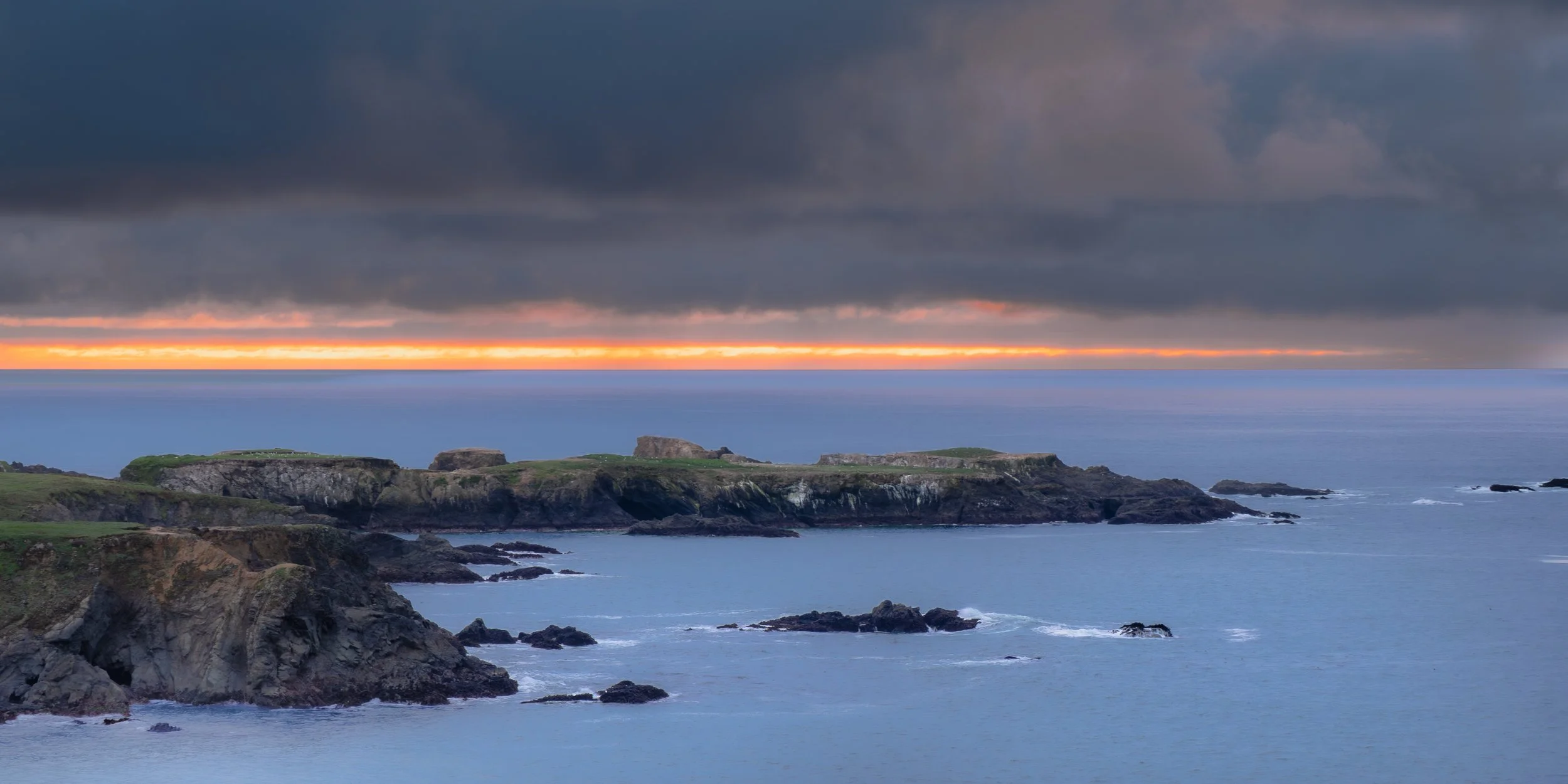 Mendocino Coast-Evening 