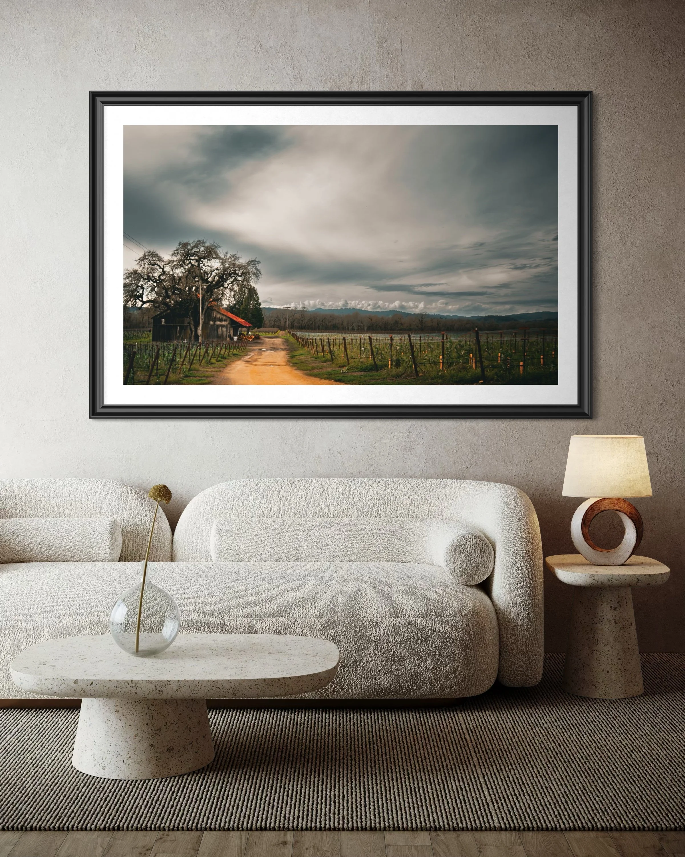 Wine Country Dirt Road 