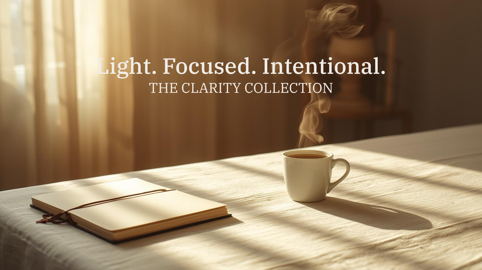 Move with focus. Start with intention.