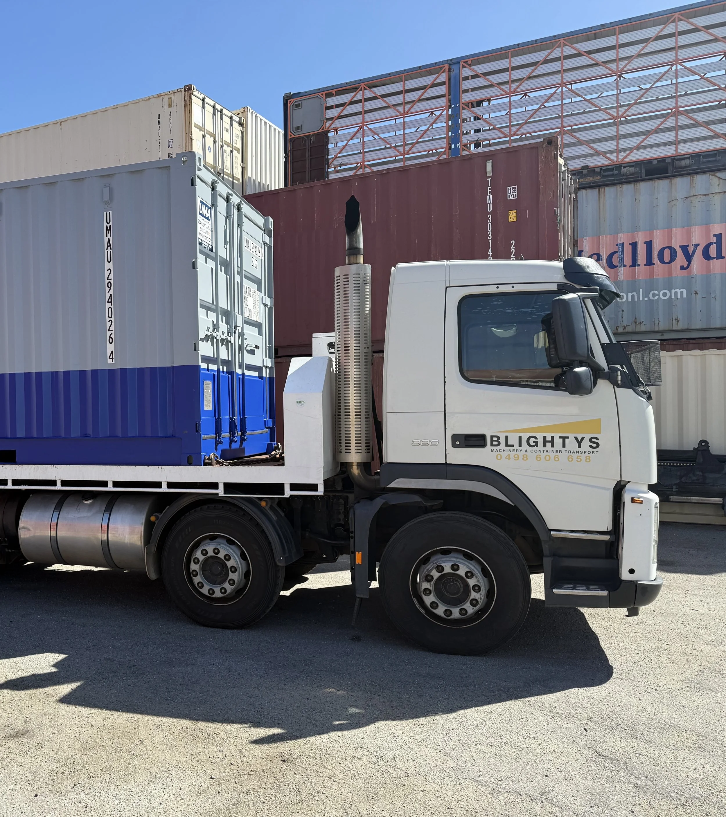 Sea container transport Perth WA