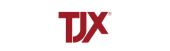 Red TJX logo on a white background.