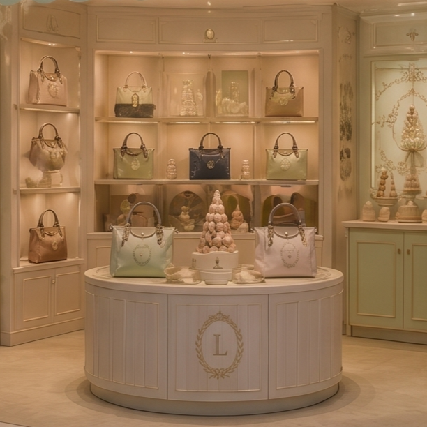 Longchamp x Ladurée