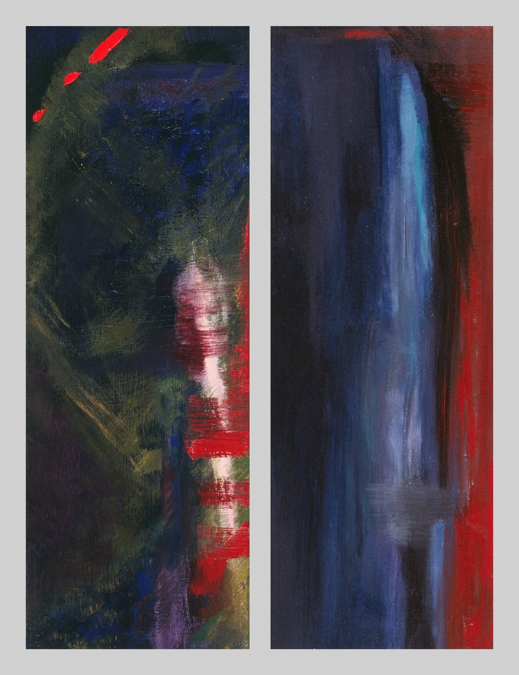 Abstract Duet (Diptych)