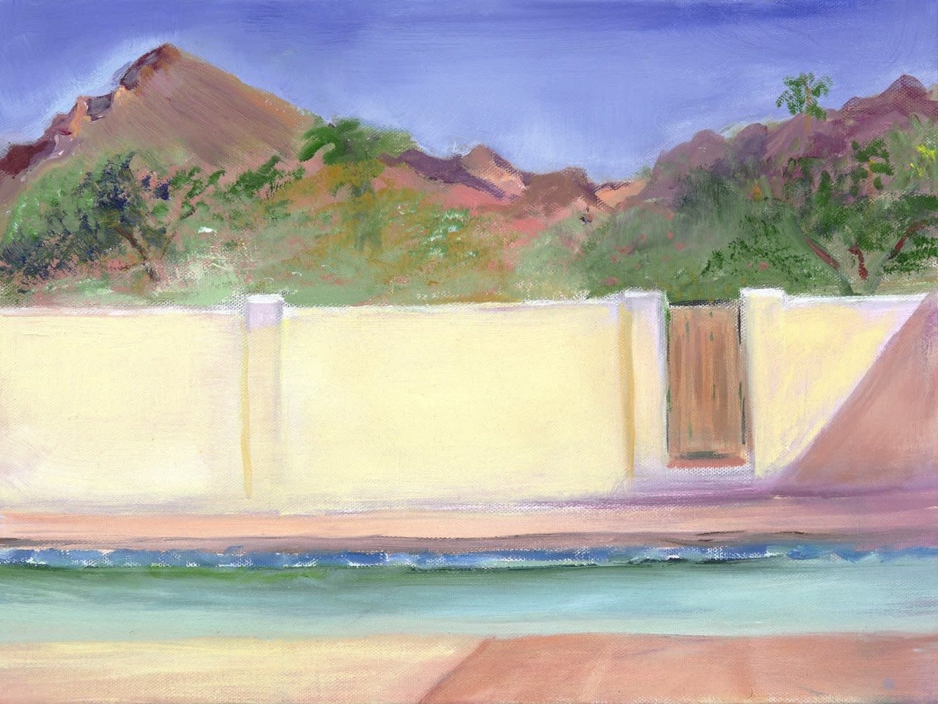 View from Oasis Court