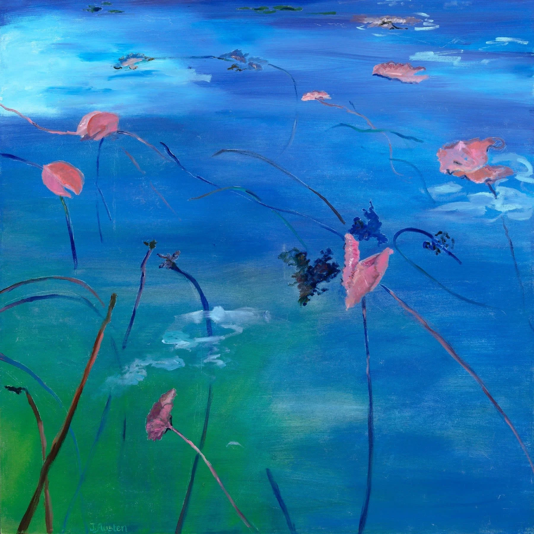 Floating Pink #1