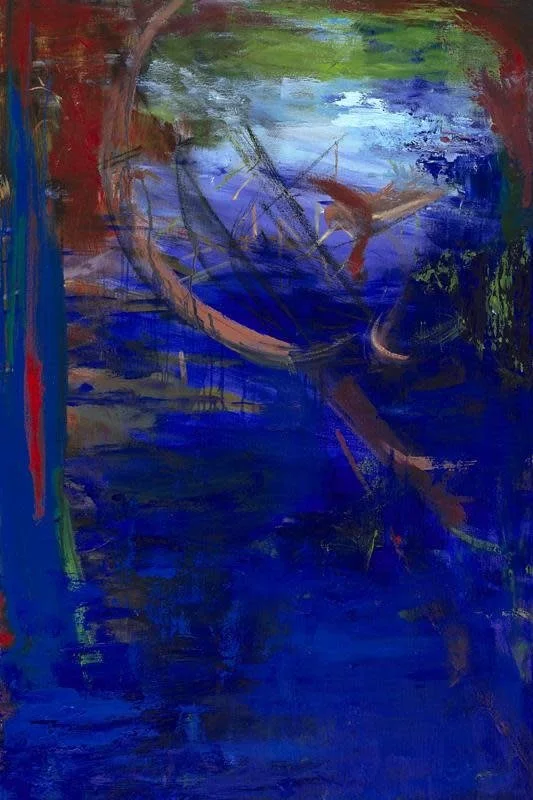 Abstract with Curve