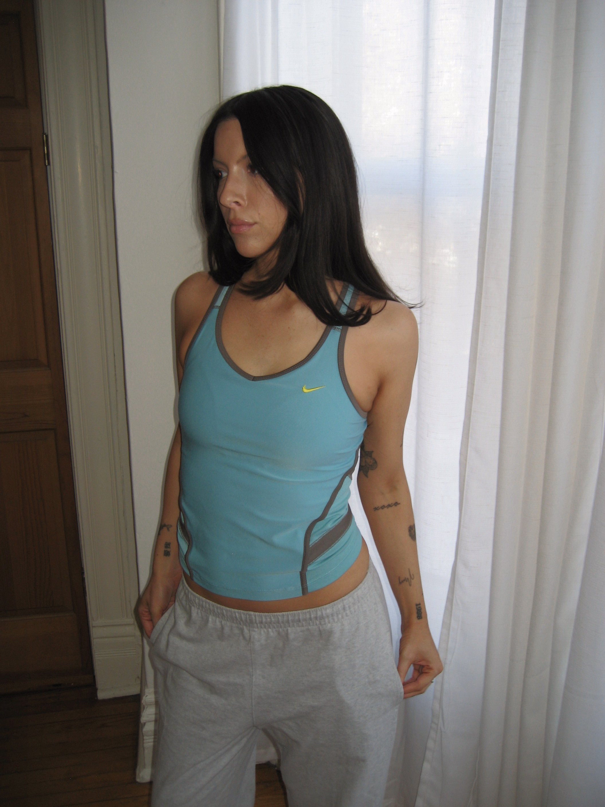 nike blue grey tank (small)