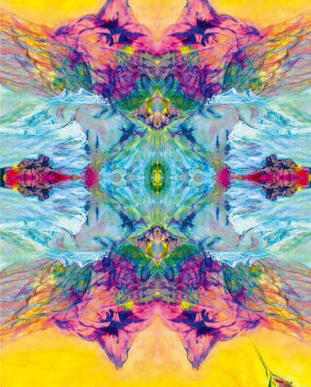 The Desire of Angels · 3, 12mm Silk Satin, 110*80cm, 2016