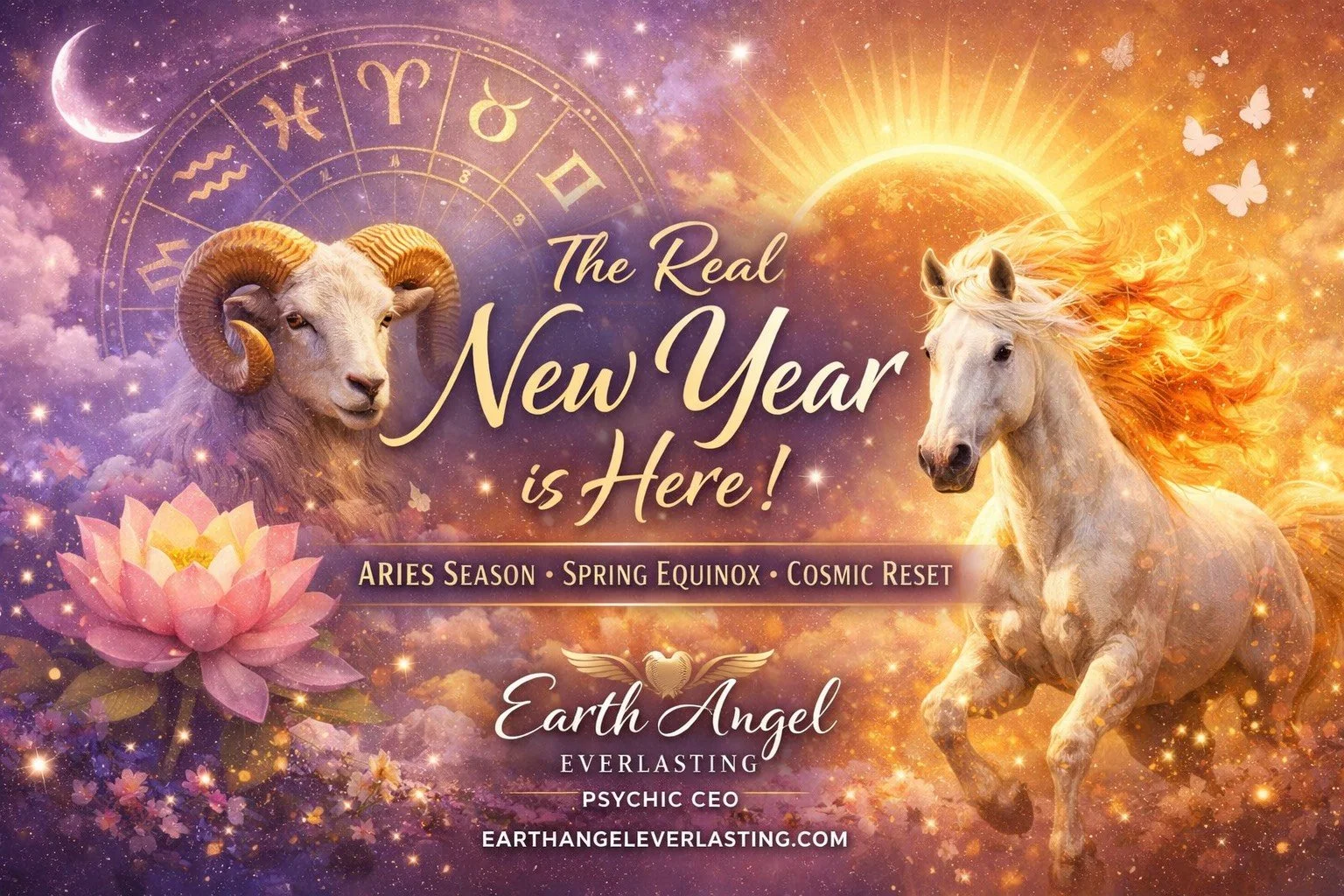 The Real New Year Is Here: Aries Season, Spring Equinox &amp; Your Cosmic Reset