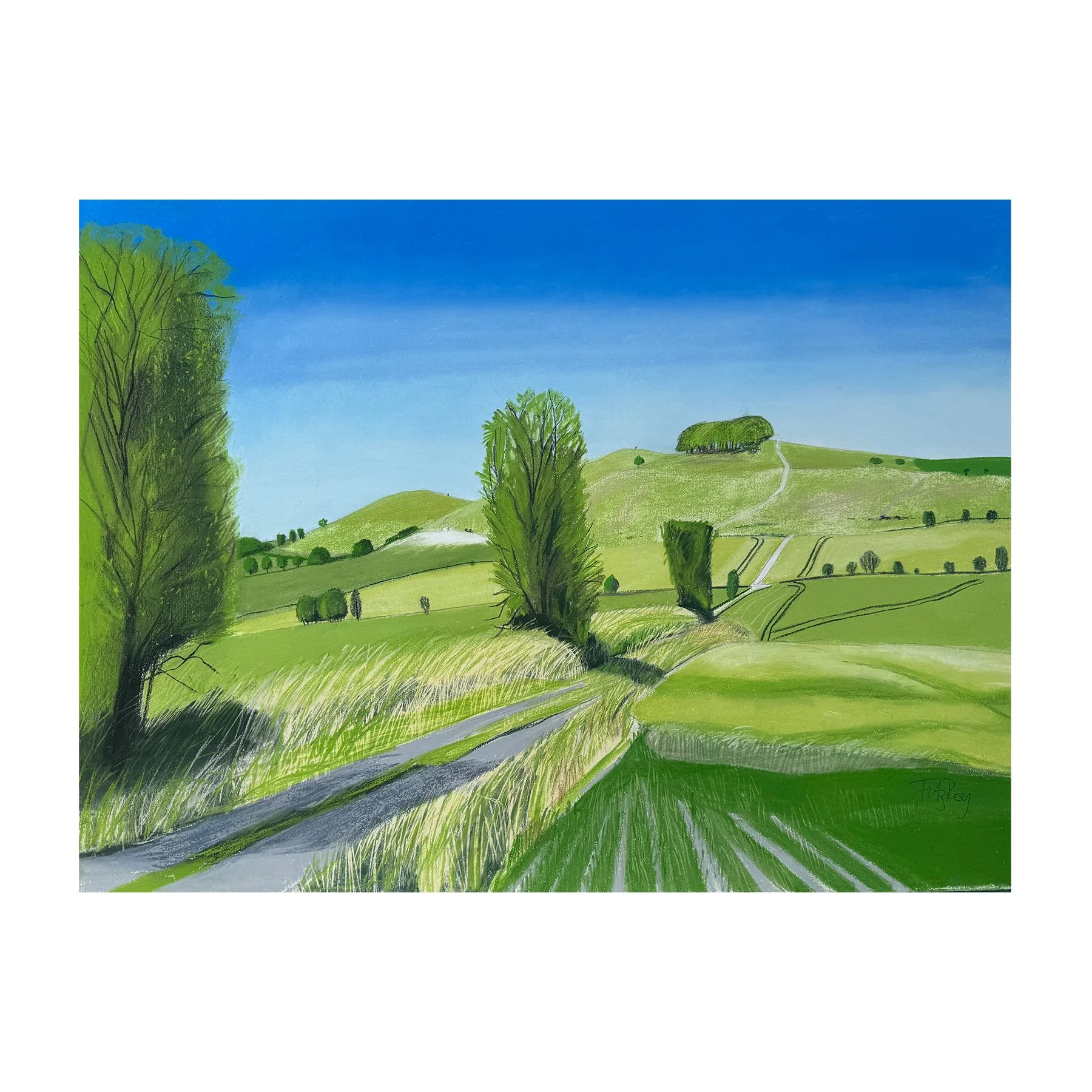 From Bishops Canning towards Roundway Hill