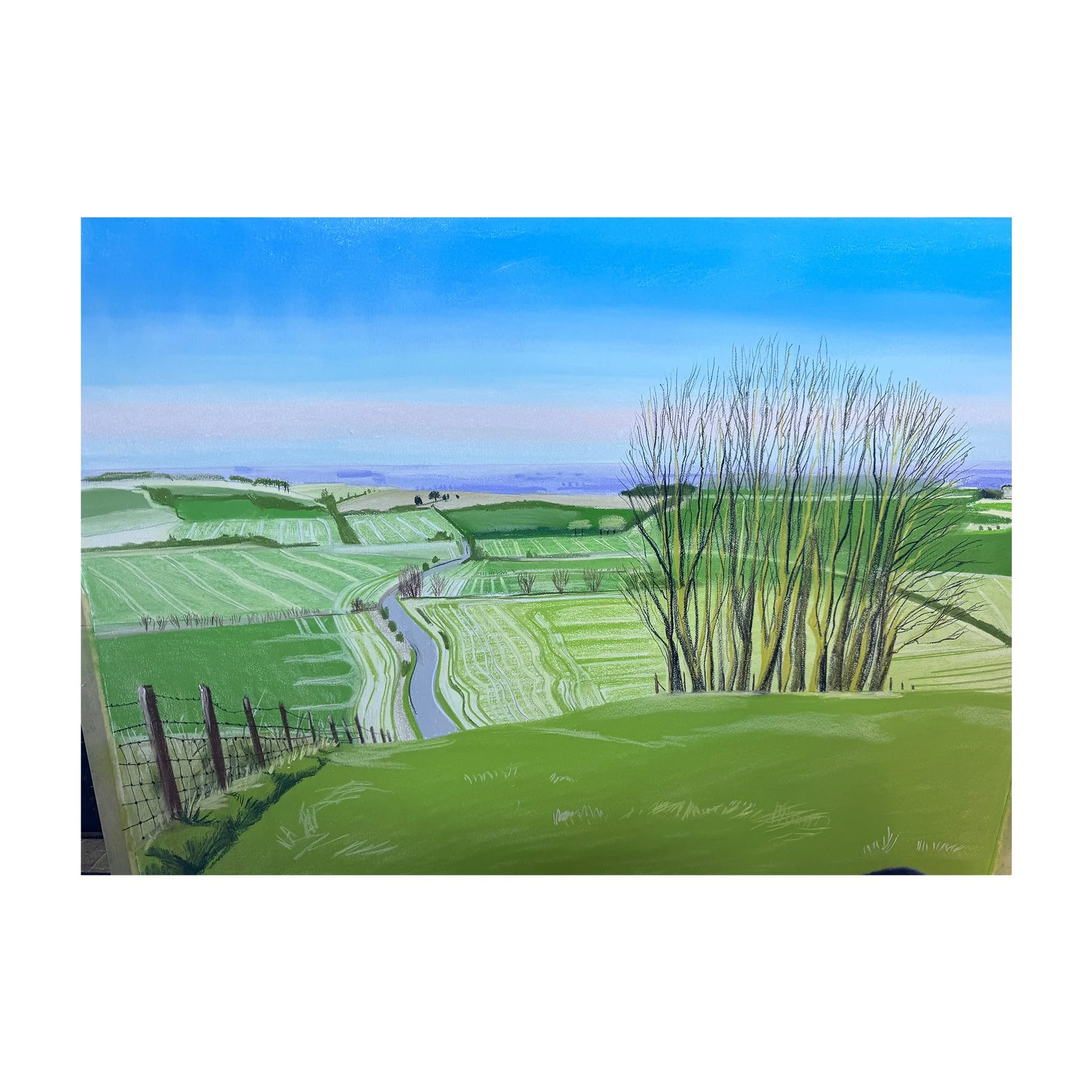 From the Top of Hackpen Hill