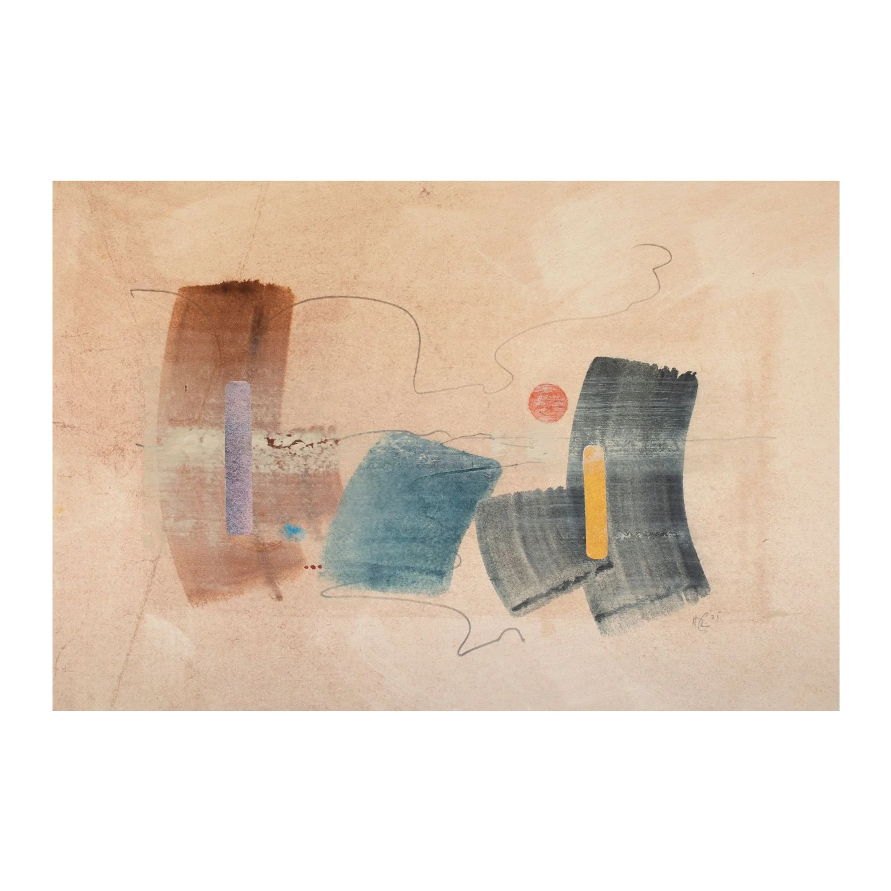 Harry Cory Wright
Evening 774, 2026
Watercolour on paper
36 x 46 cm, framed
£1,900 + VAT