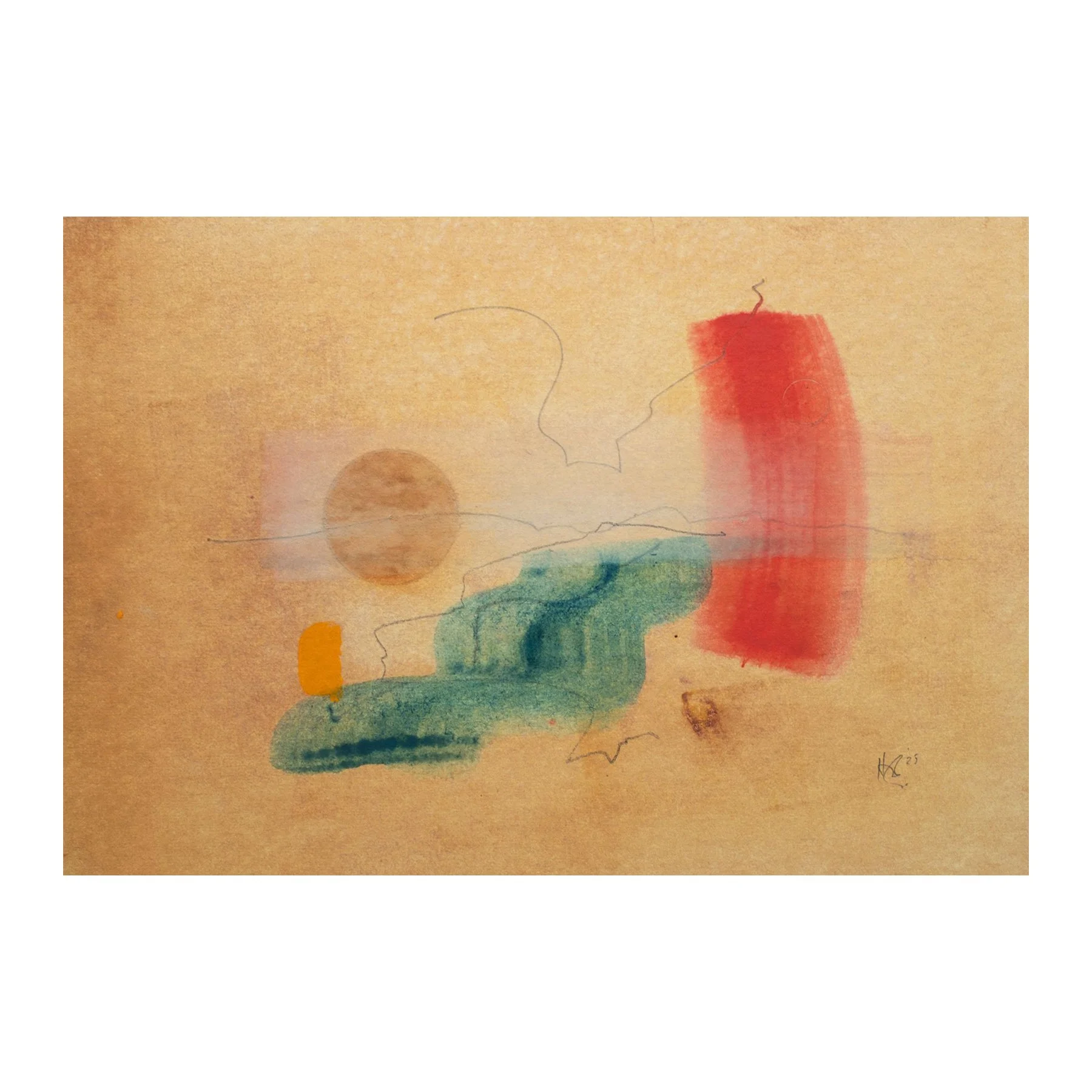 Harry Cory Wright
Sunrise 777
Watercolour on paper
36 x 46 cm, framed
£1,900 + VAT