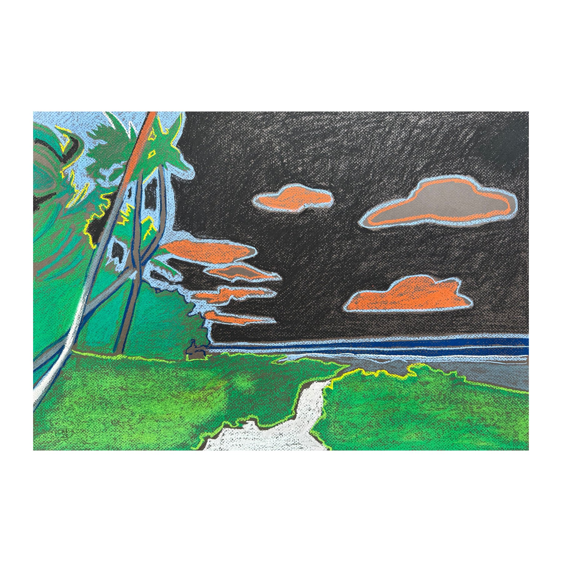 James Vaulkhard
Msambweni 4
Pastel on paper
42 x 60 cm
£2,400