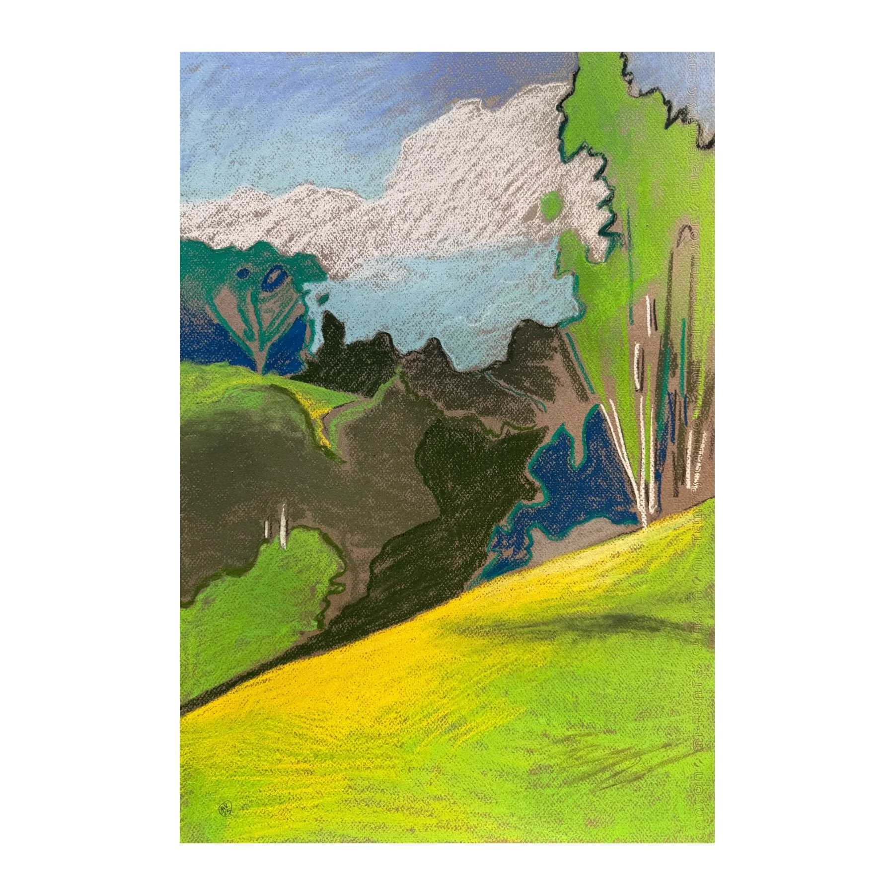 James Vaulkhard
Tigoni 4
Pastel on paper
60 x 42 cm
£2,400