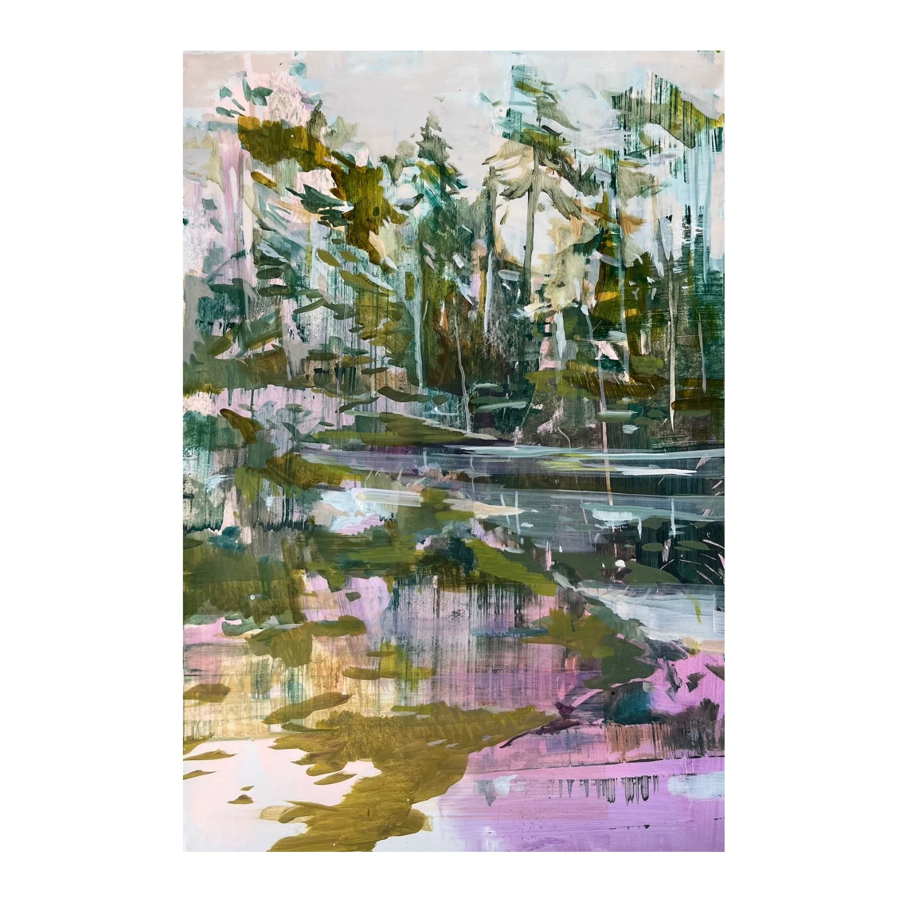 Katharine Le Hardy
Reflect
Oil on paper
80 x 55 cm, framed
£1,900