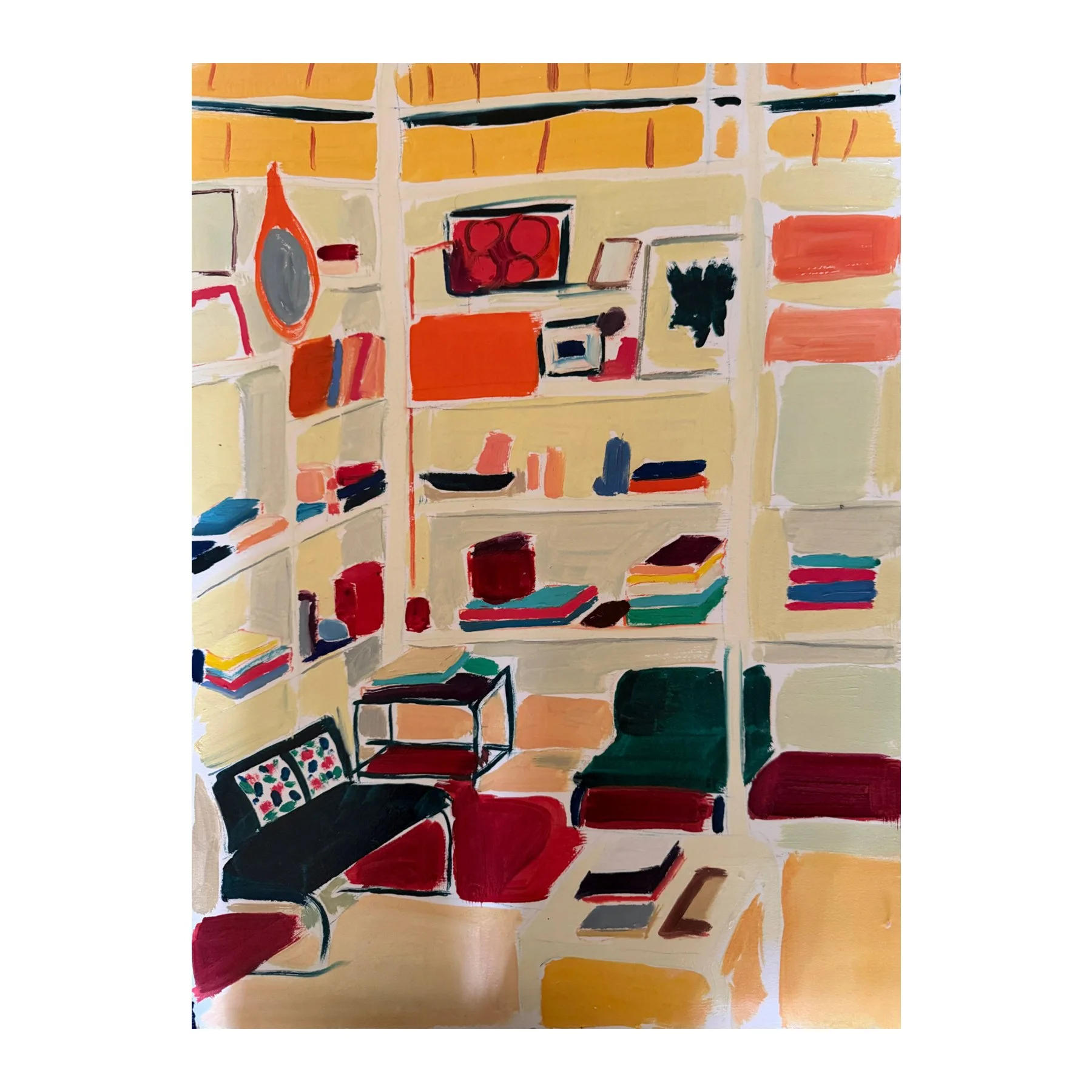 Lucy Smallbone
Study
Oil on paper
59 x 45 cm
£990